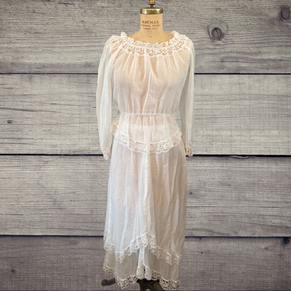 Vintage Dresses & Skirts - Vintage Roberta California boho slip dress